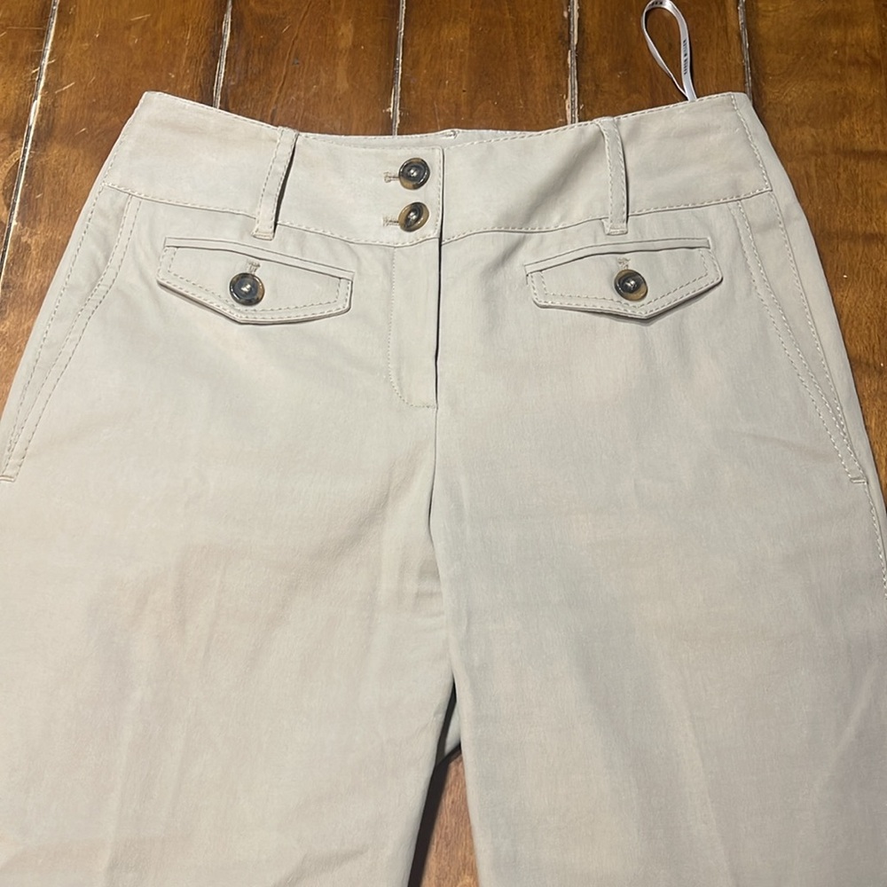 Karen Millen Boutique Trousers Sz 4 - khaki color
